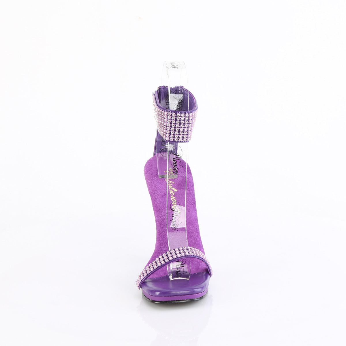 Fabulicious CHIC-40 Purple Faux Leather-RS/Purple