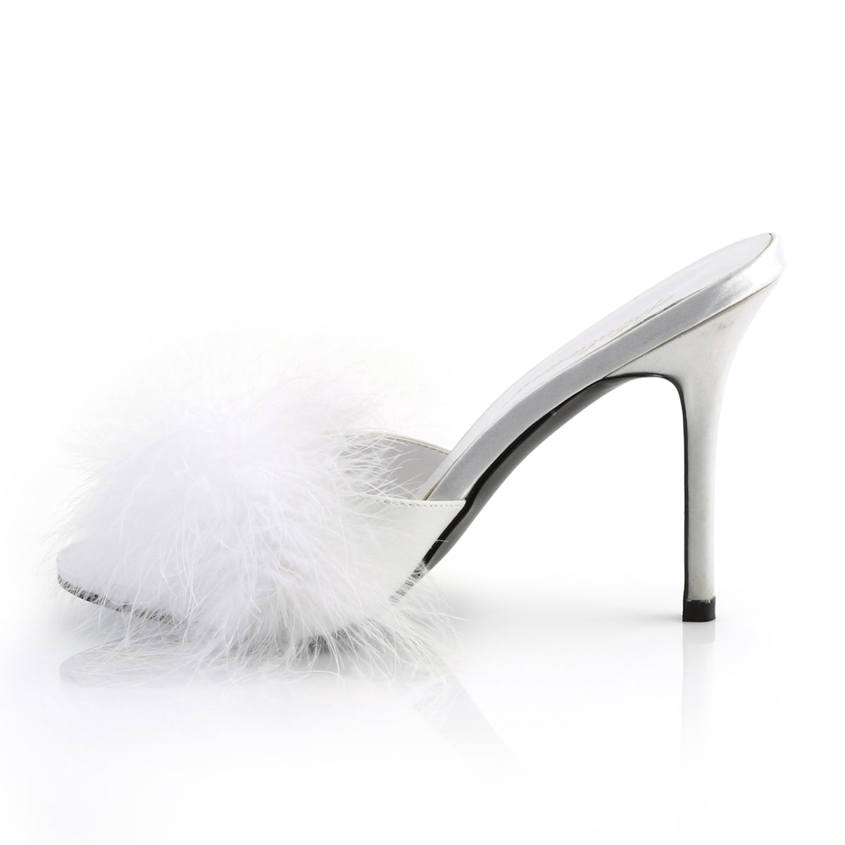 Fabulicious Damen Sandalen CLASSIQUE-01F WHT PU-FUR