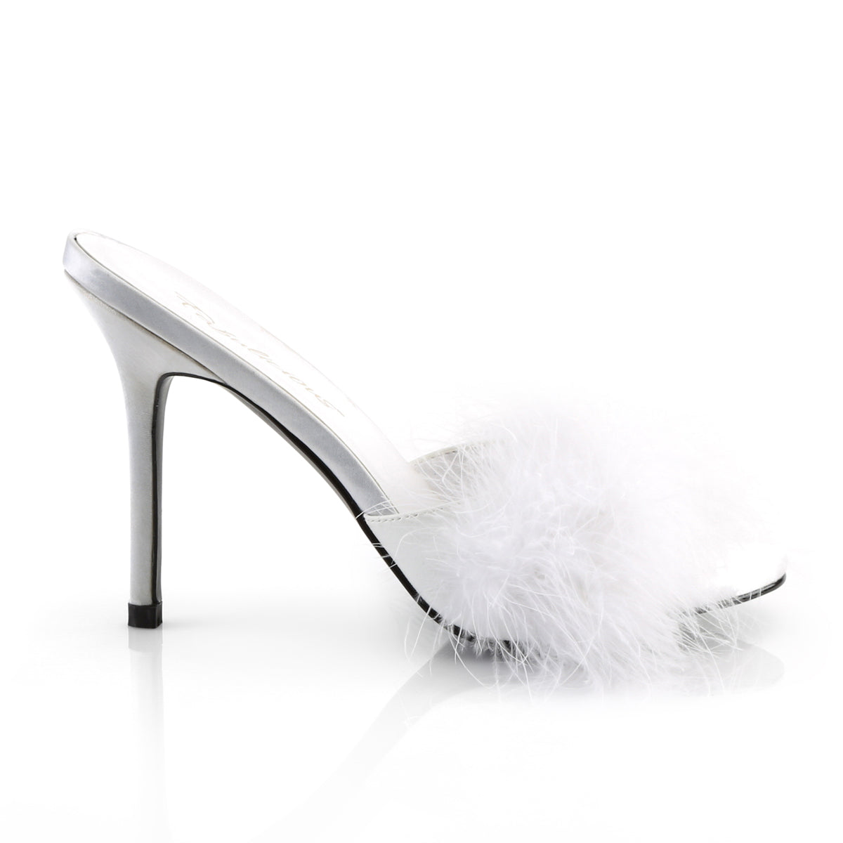 Fabulicious Damen Sandalen CLASSIQUE-01F WHT PU-FUR