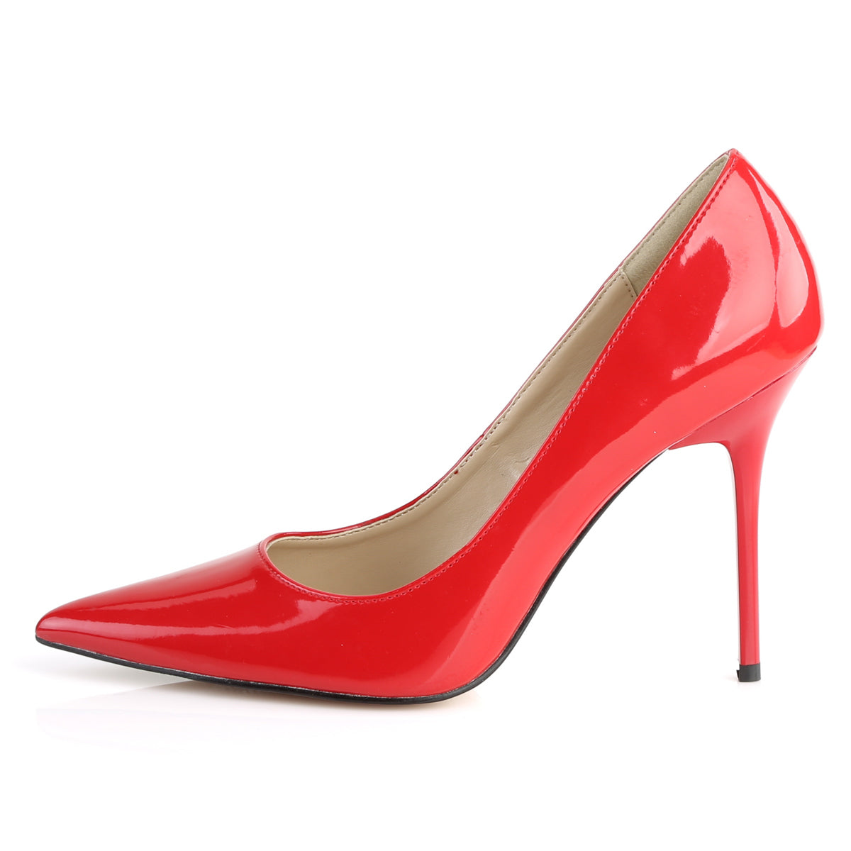 Pleaser Frauenpumpen CLASSIQUE-20 Red Pat.