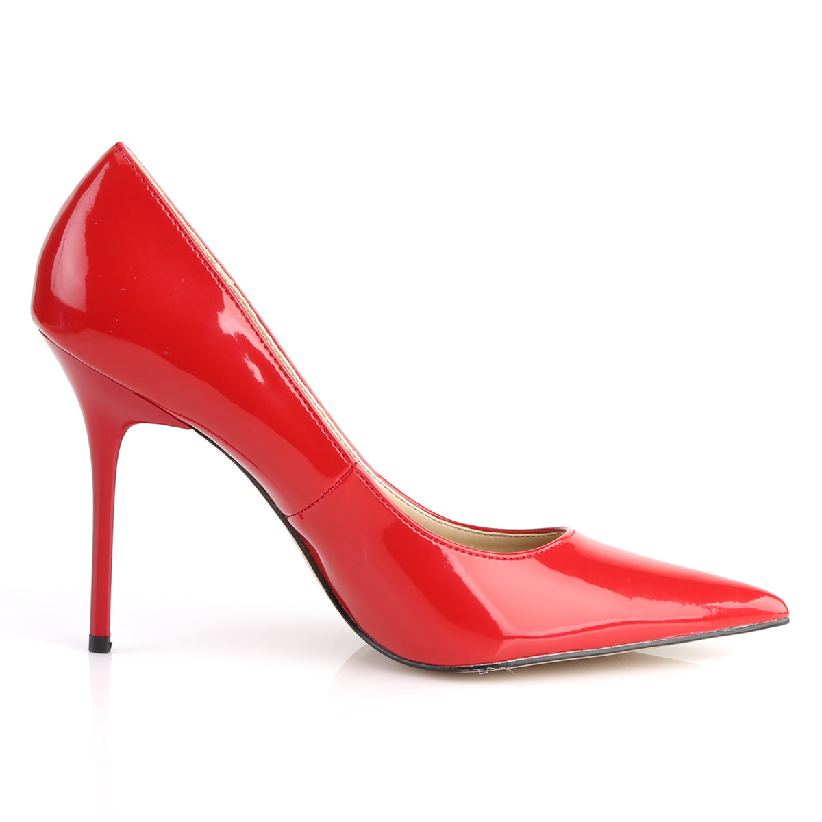 Pleaser Frauenpumpen CLASSIQUE-20 Red Pat.