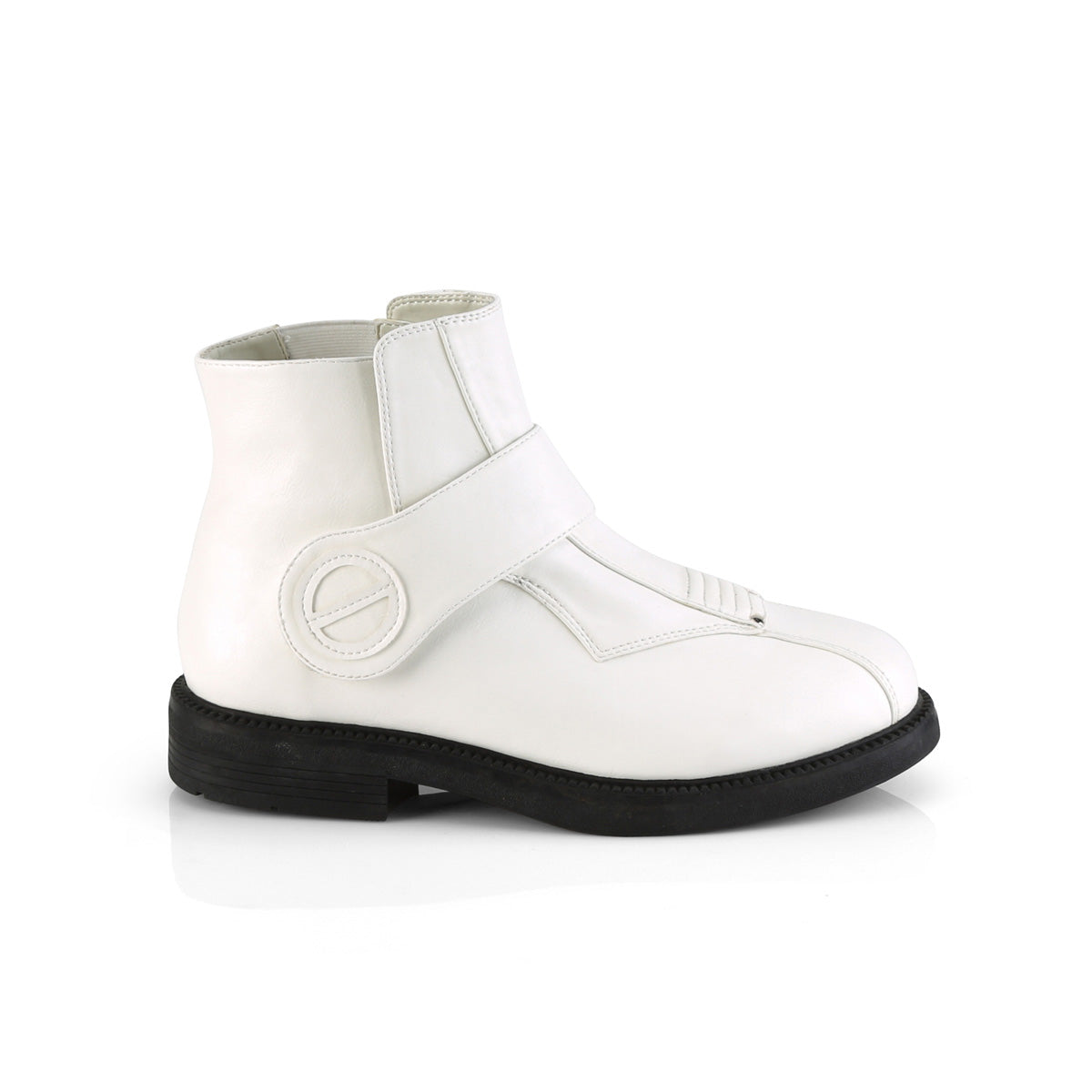 Funtasma Herrenstiefel CLONE-102 weißes Faux-Leder