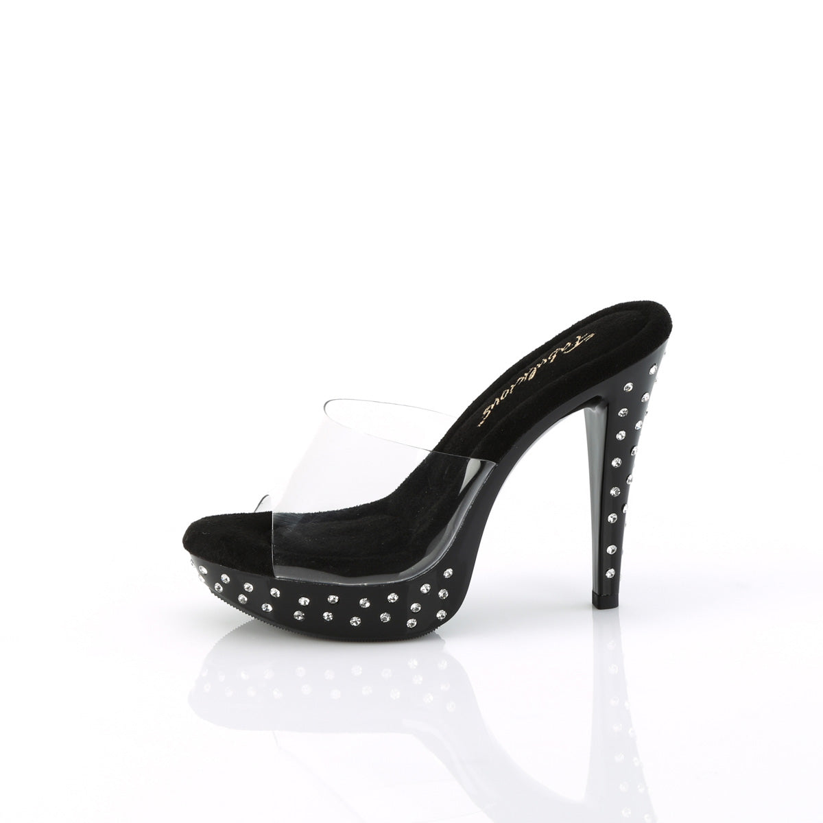 Fabulicious Damen Sandalen COCKTAIL-501SDT CLR / BLK
