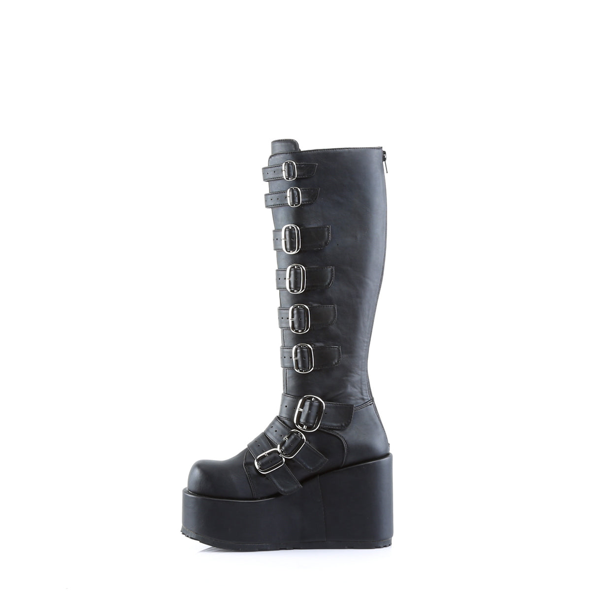 DemoniaCult Frauenstiefel CONCORD-108 BLK Vegan Leder