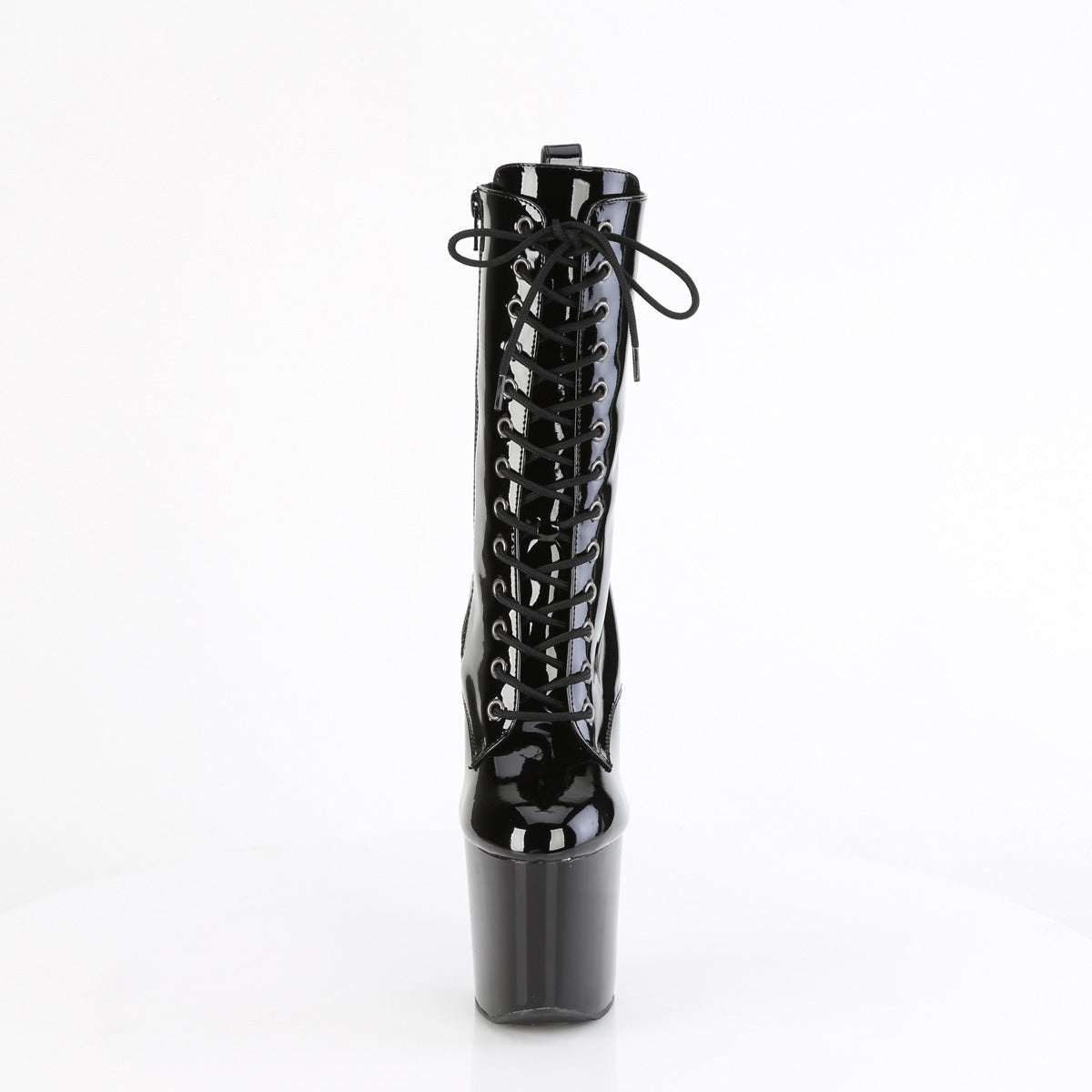Pleaser Stiefeletten CRAZE-1040 BLK PAT/BLK