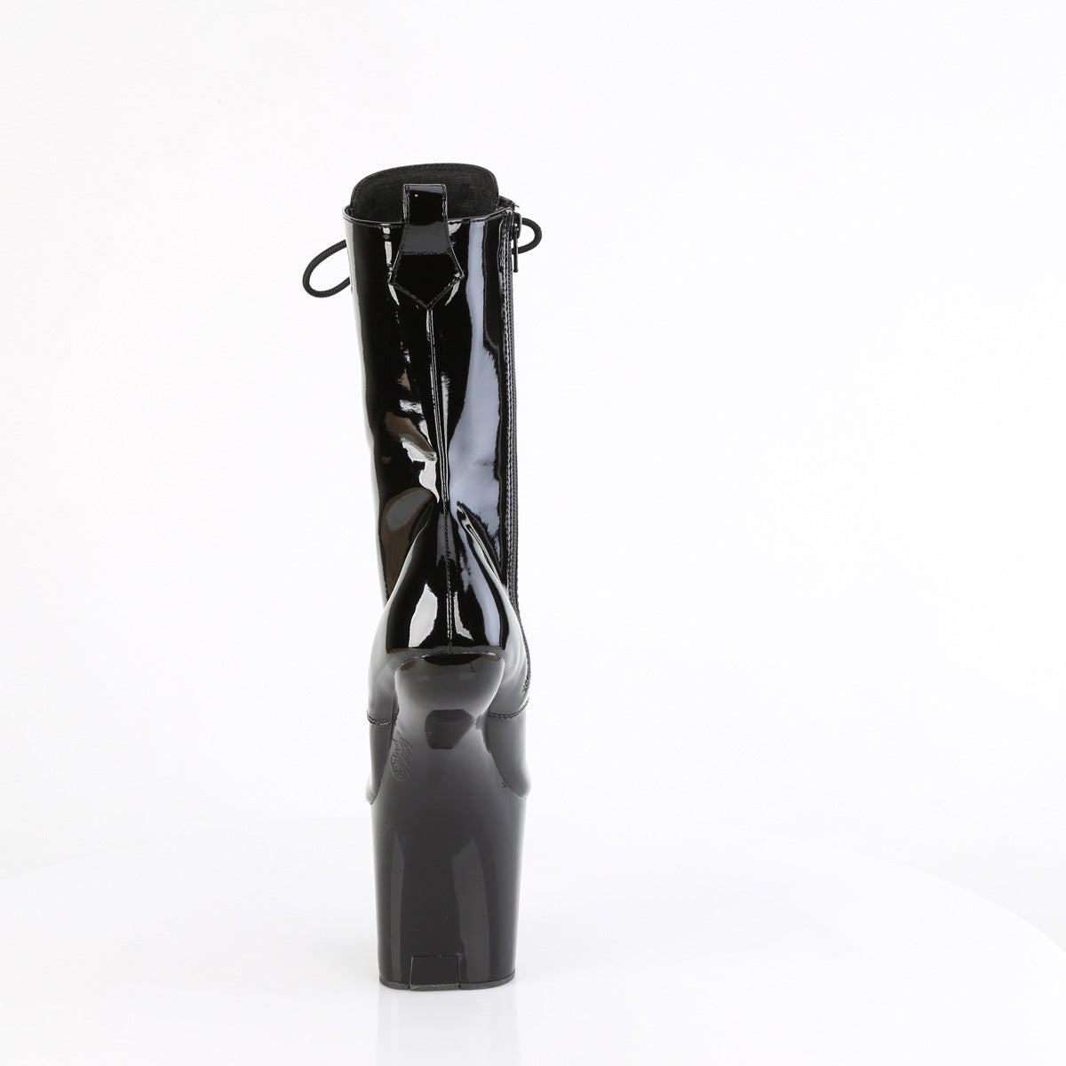 Pleaser Stiefeletten CRAZE-1040 BLK PAT/BLK