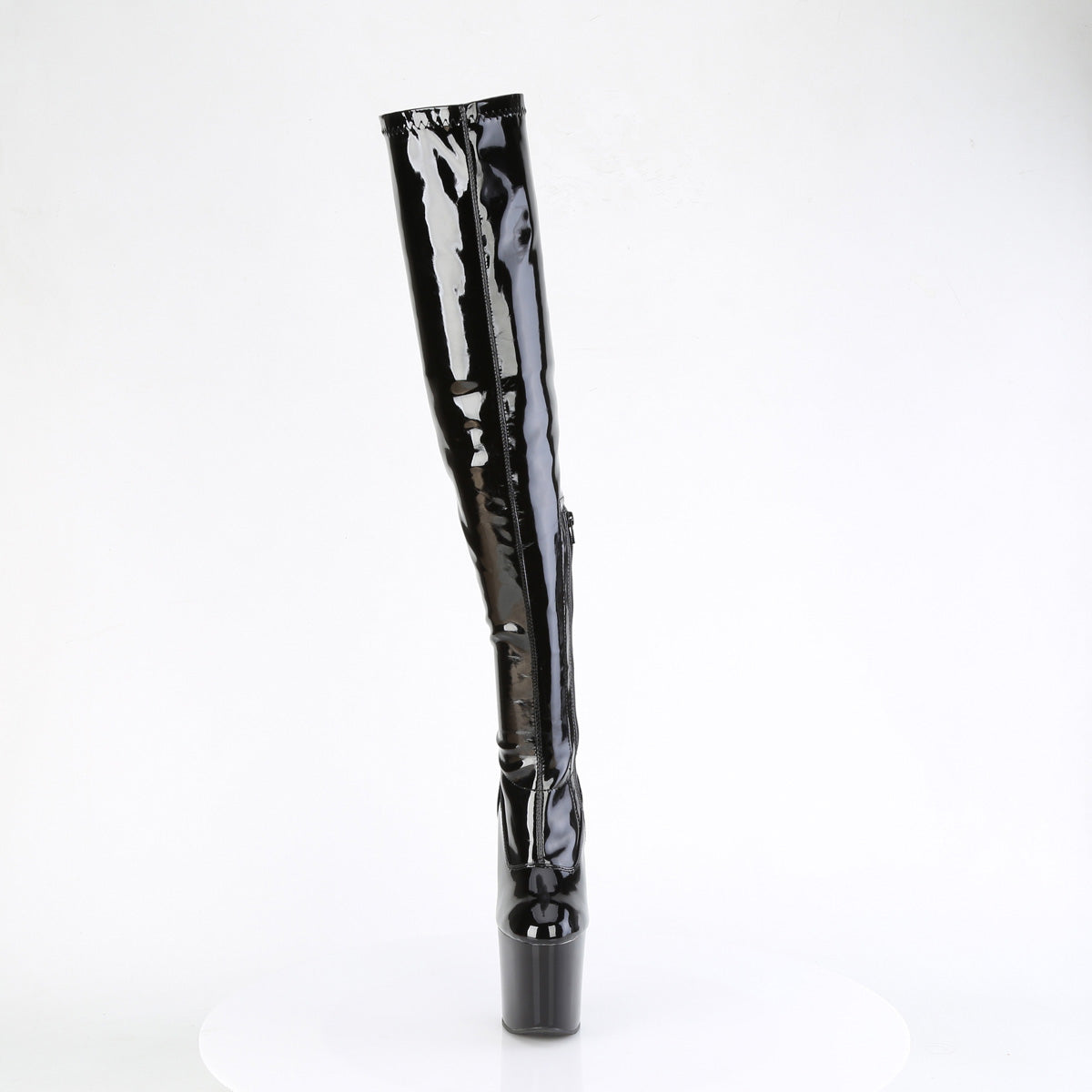 Pleaser Stiefel CRAZE-3000 BLK str. Pat/blk