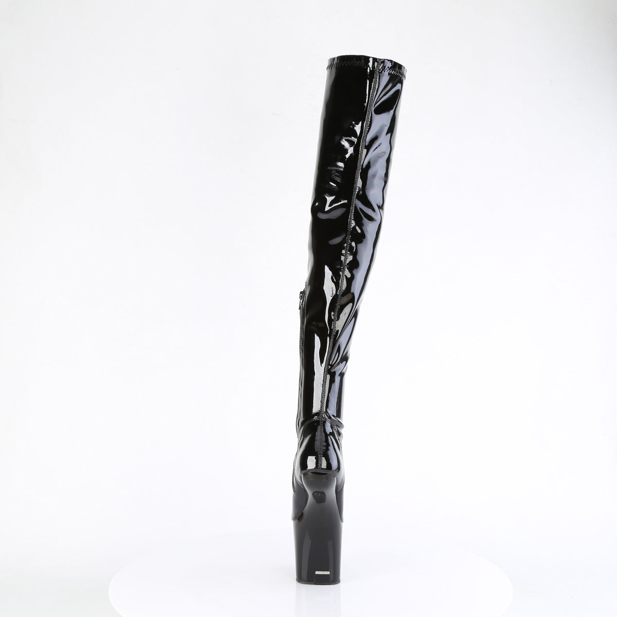Pleaser Stiefel CRAZE-3000 BLK str. Pat/blk