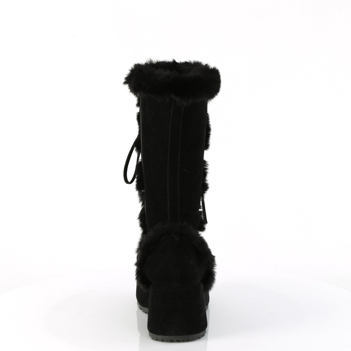 DemoniaCult Cubby-311 Blk Vegan Wildleder