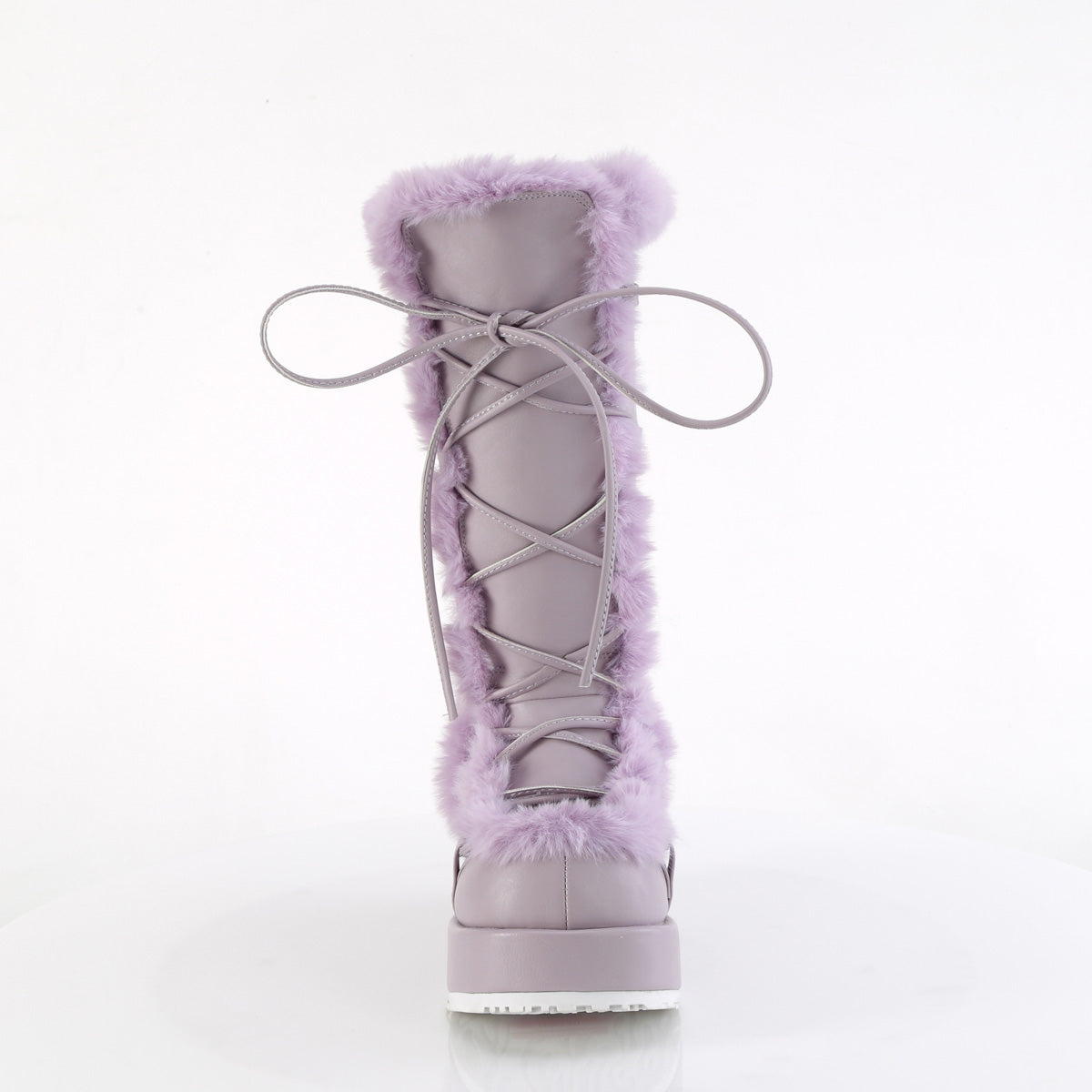 DemoniaCult Cubby-311 Lavendel veganes Leder
