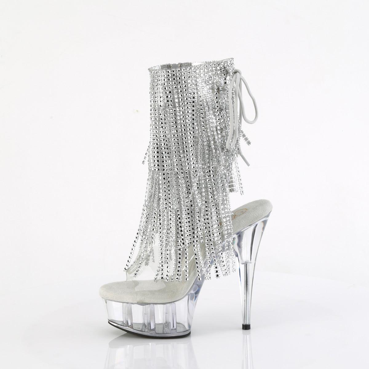 Pleaser DELIGHT-1017RSF CLR-SLV/CLR
