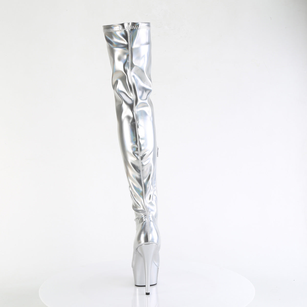 Pleaser DELIGHT-3000HWR SLV -Hologramm pu/m