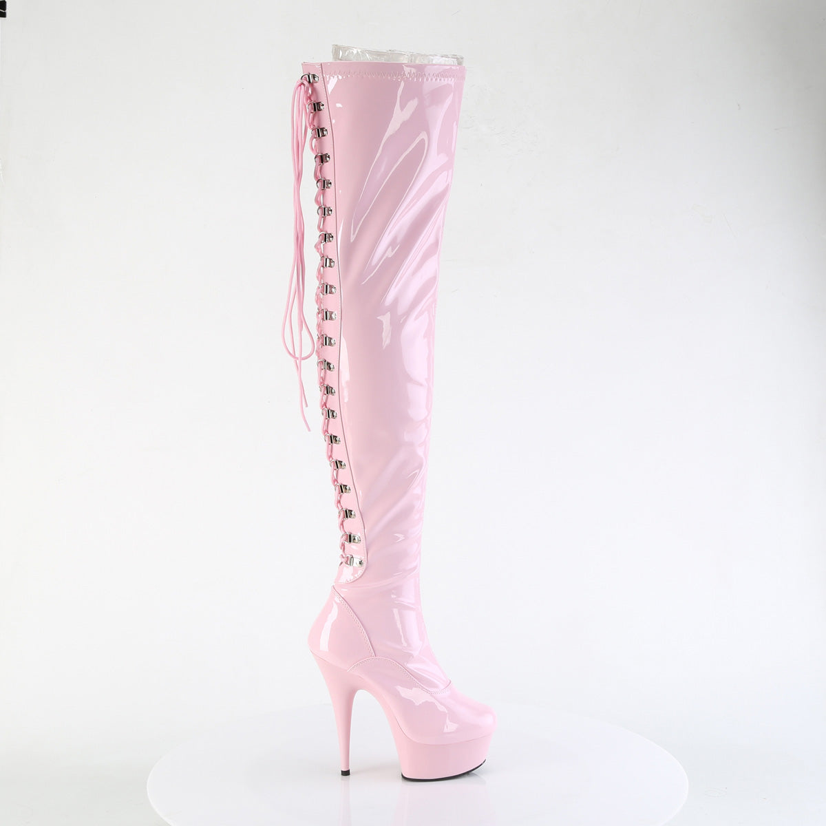 Pleaser DELIGHT-3063 B. Pink Str Pat/B. Pink