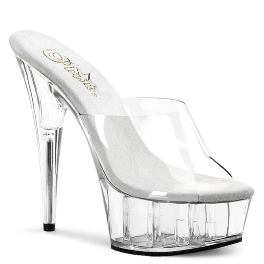Pleaser Damen Sandalen DELIGHT-601 CLR / CLR