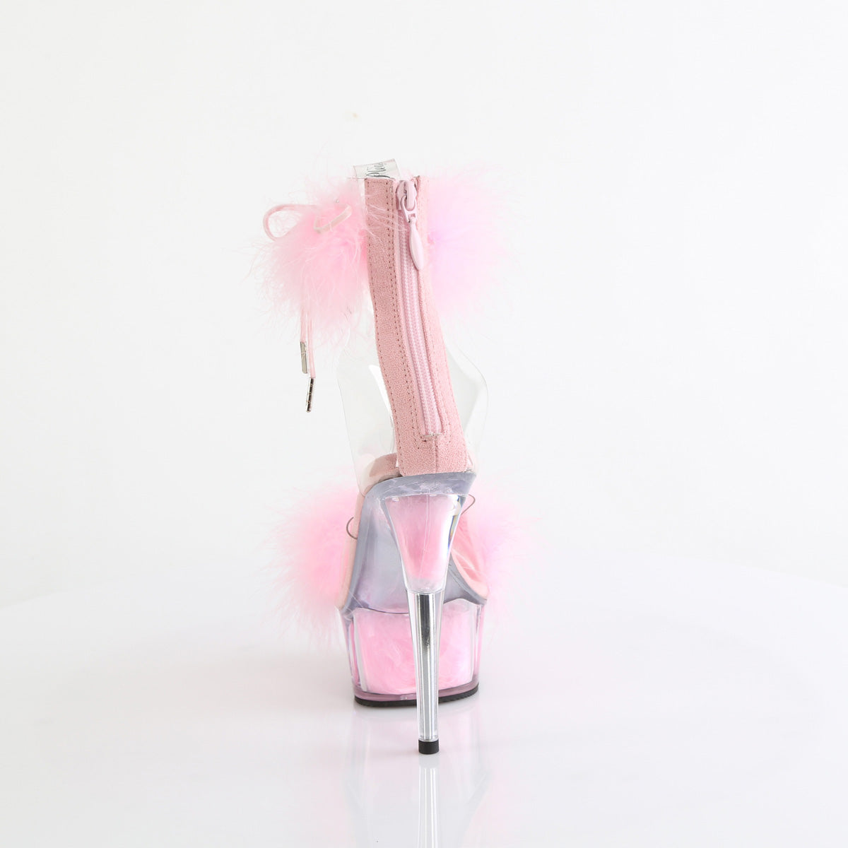 Pleaser DELIGHT-624F Clr-B. Pink Fur/M