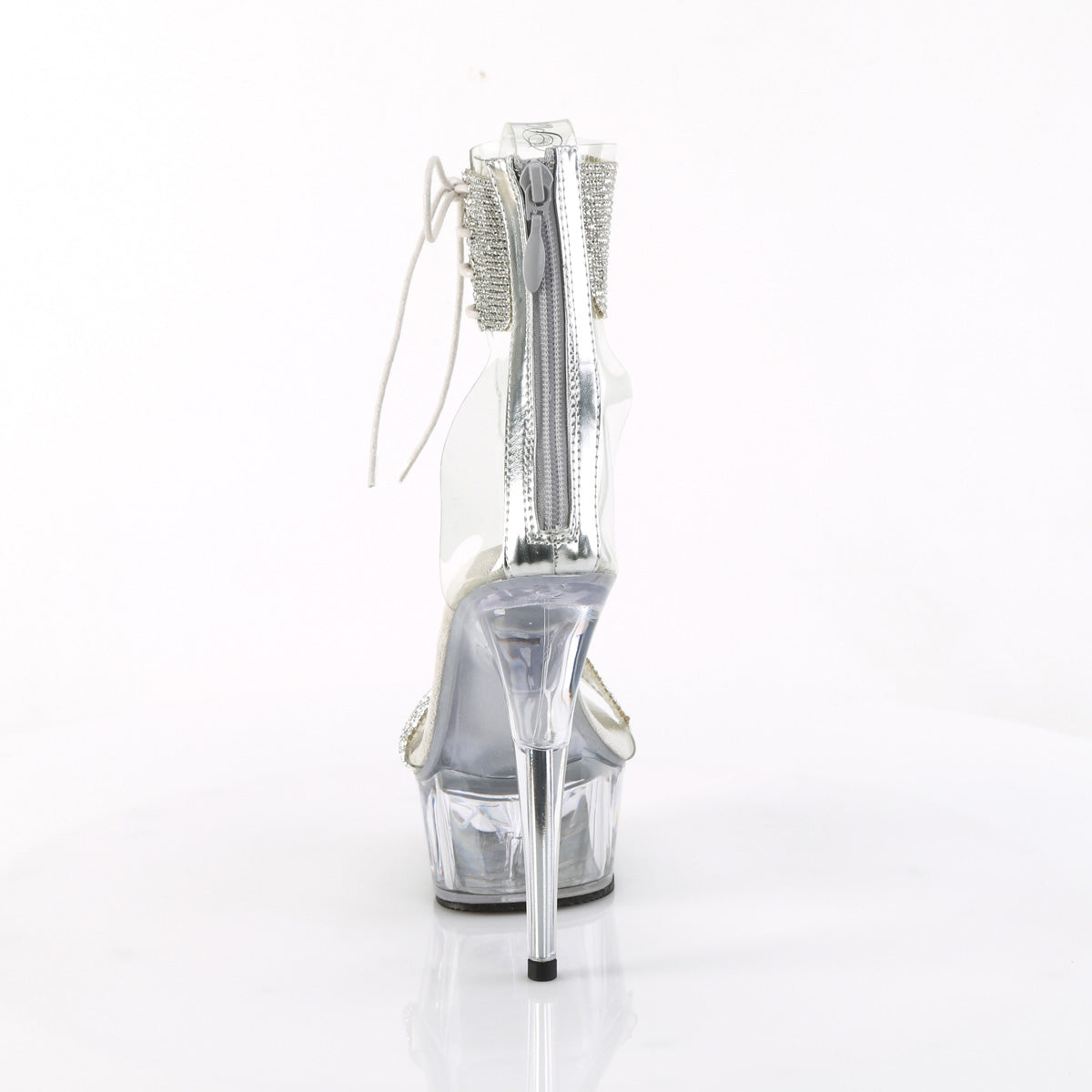 Pleaser DELIGHT-627RS CLR-SLV/CLR