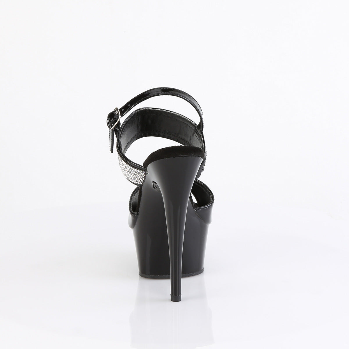Pleaser DELIGHT-639 Blk Pat/Blk