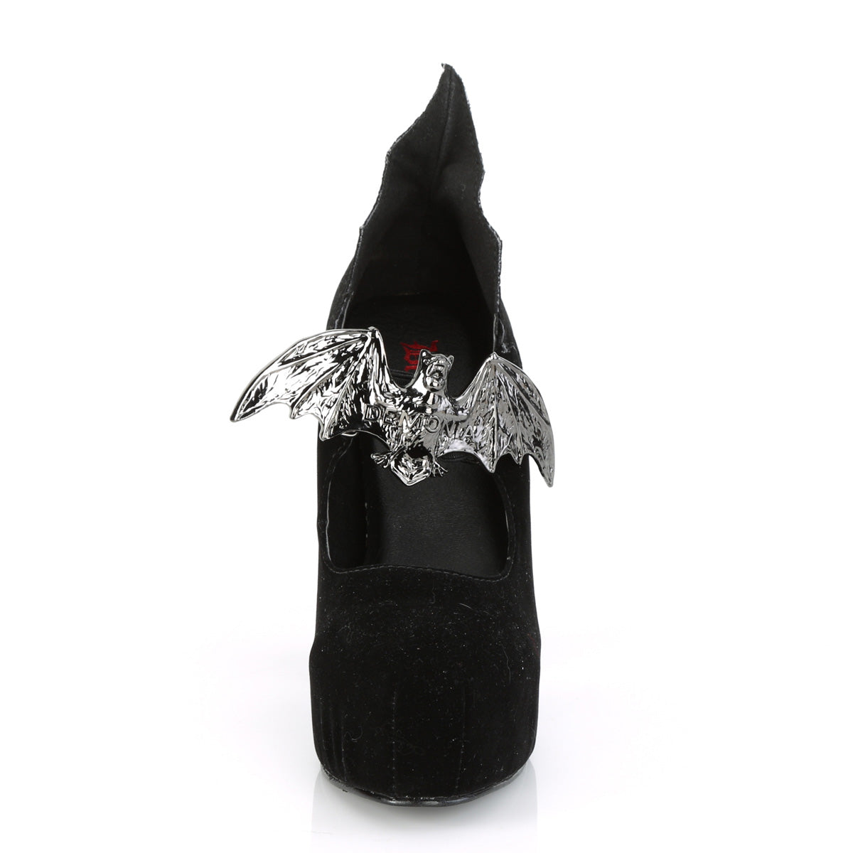 DemoniaCult Frauenpumpen DEMON-18 BLK Velvet