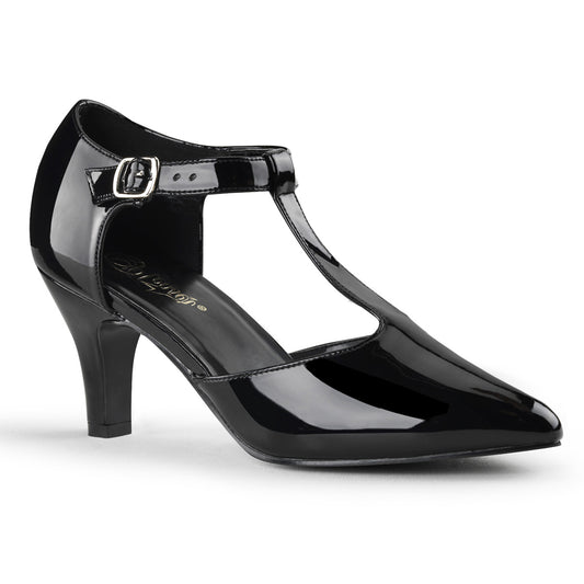 Pleaser Pink Label Frauenpumpen DIVINE-415 blk Pat.