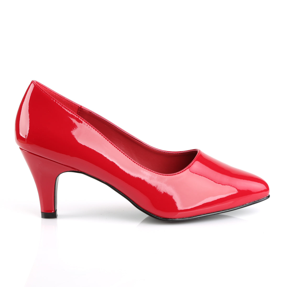 Pleaser Pink Label Frauenpumpen DIVINE-420 Red Pat.