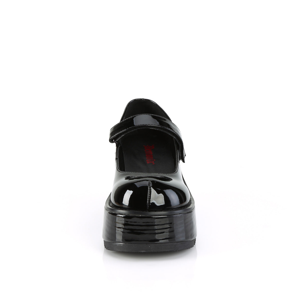 DemoniaCult Pumps DOLLIE-01 BLK Patent