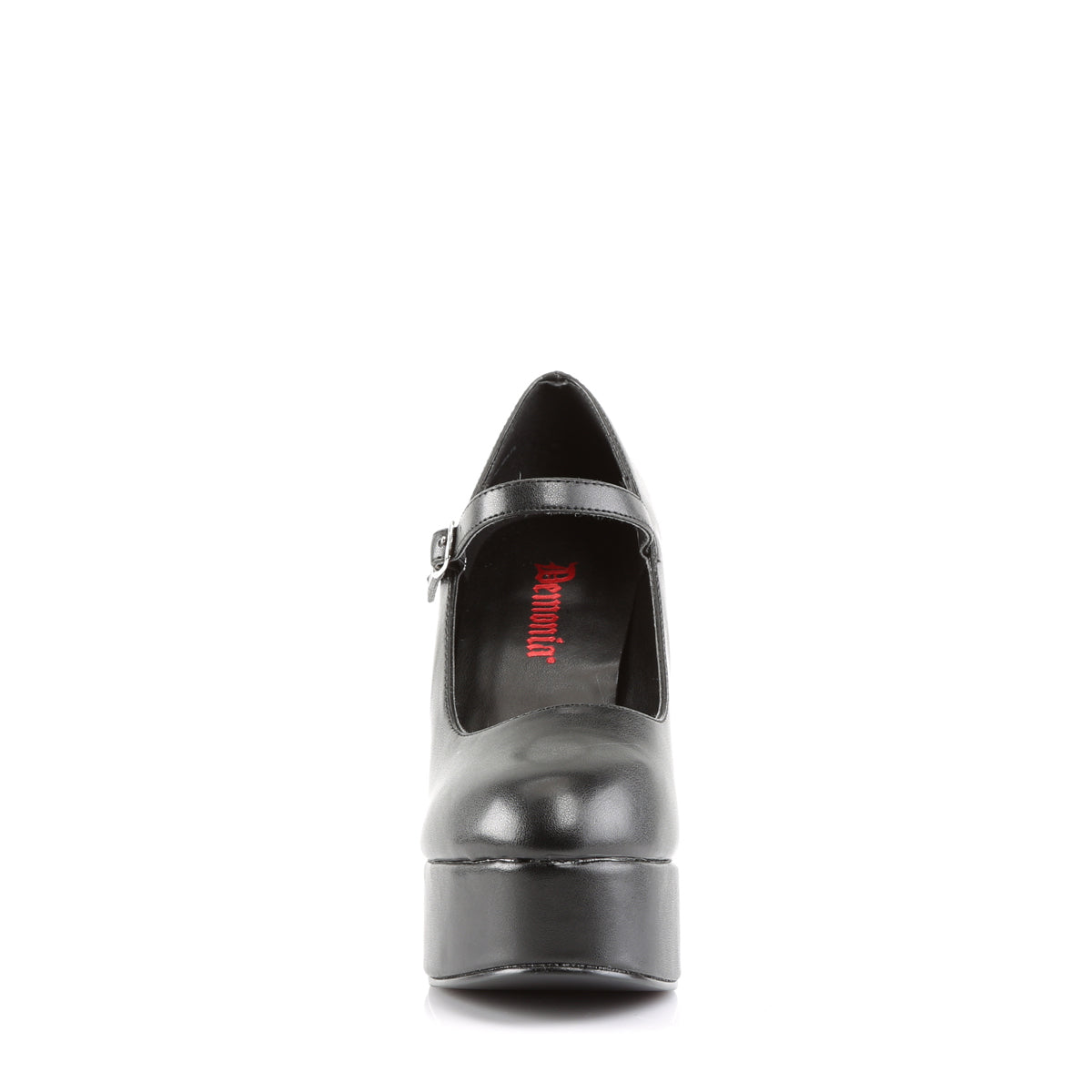 DemoniaCult Frauenpumpen DOLLY-50 BLK Vegan Leder