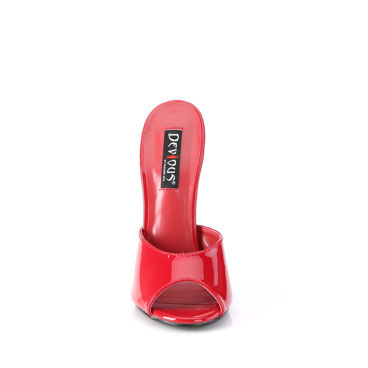 Devious Damen Sandalen DOMINA-101 Red Pat.
