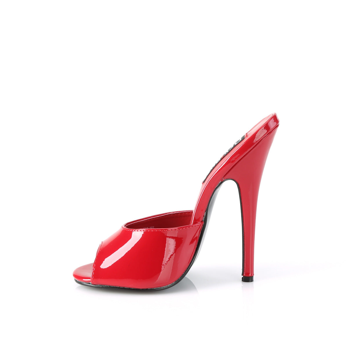 Devious Damen Sandalen DOMINA-101 Red Pat.
