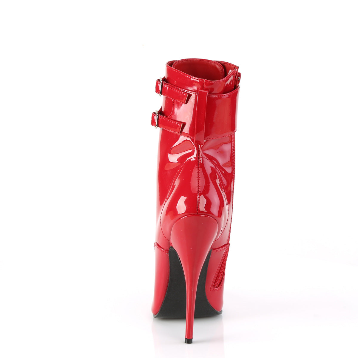 Devious Stiefeletten DOMINA-1023 Red Pat.