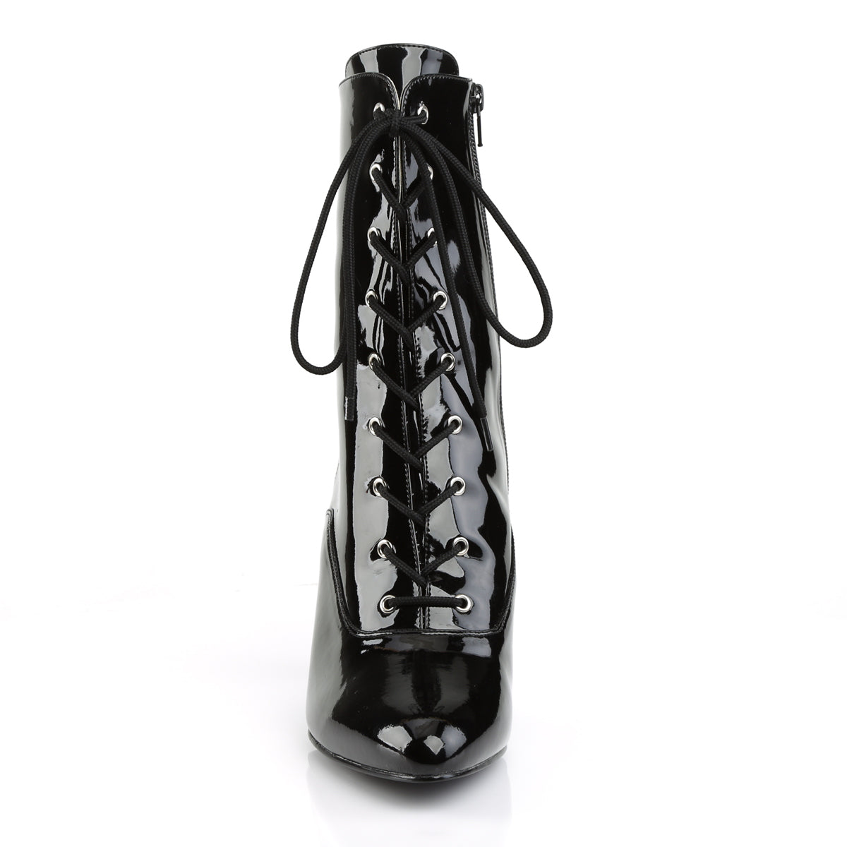 Pleaser Pink Label Damen Knöchelstiefel DREAM-1020 BLK Pat.