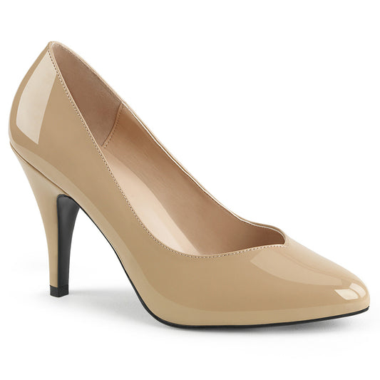 Pleaser Pink Label Frauenpumpen DREAM-420 Creme Pat.