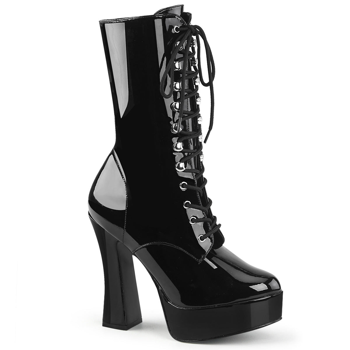 Pleaser Damen Knöchelstiefel ELECTRA-1020 blk pat / black