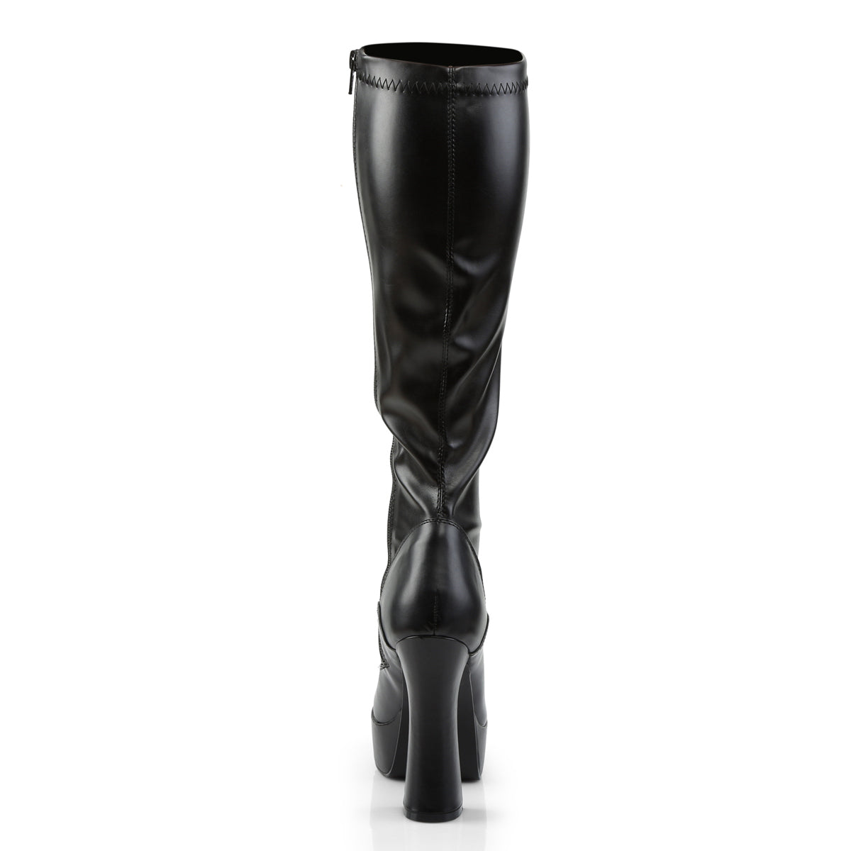 Pleaser Womens Boots. ELECTRA-2000z BLK Str Faux Leder