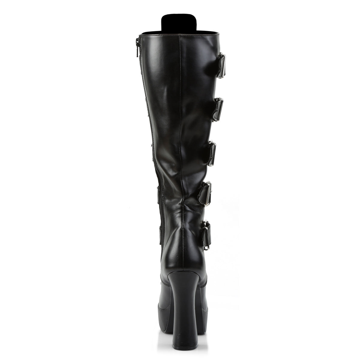 Pleaser Womens Boots. ELECTRA-2042 BLK Faux Leder