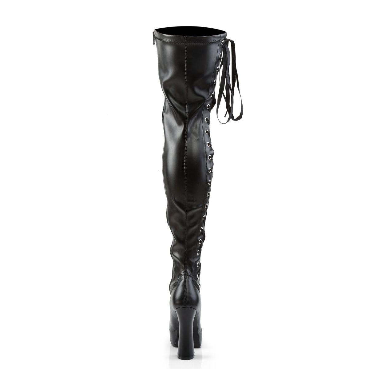 Pleaser Womens Boots. ELECTRA-3050 BLK Str Faux Leder