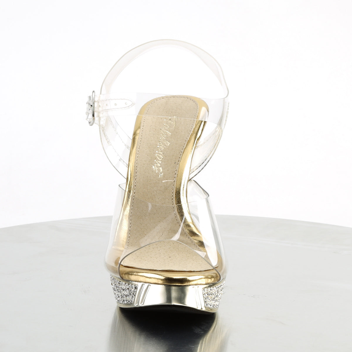 Fabulicious Damen Sandalen ELEGANT-408 CLR / GOLD CHROME