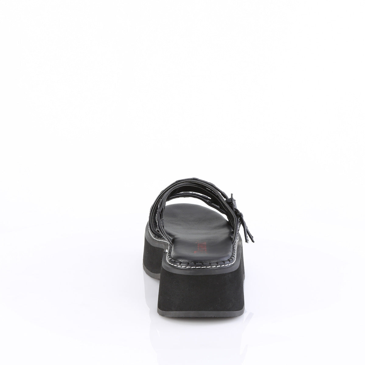 DemoniaCult EMILY-07 BLK Vegan Leder-Holo Teil