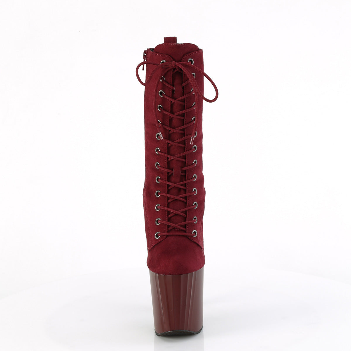 Pleaser ENCHANT-1040 Burgund Faux Wildleder/Burgundy Matte
