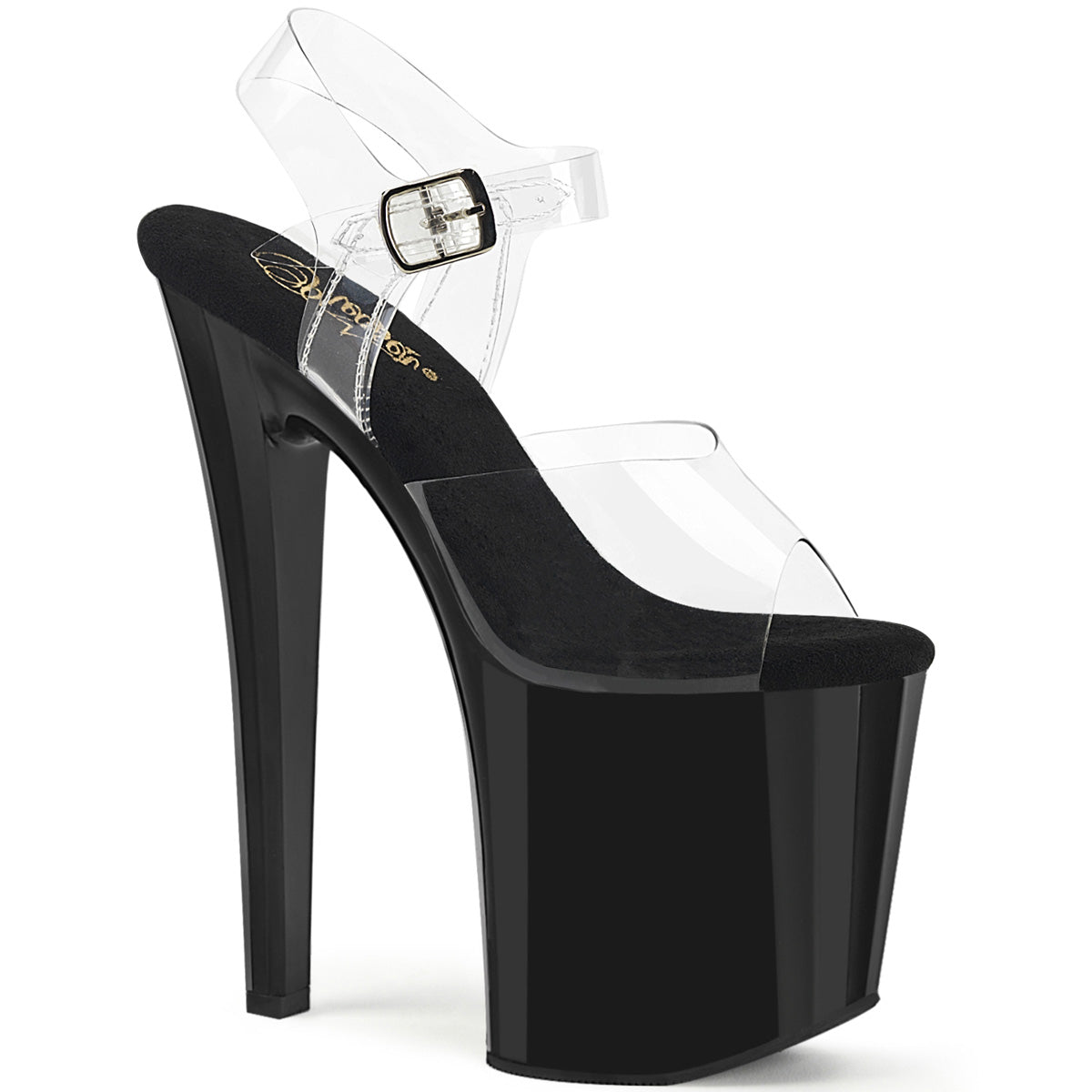 Pleaser ENCHANT-708 CLR/BLK