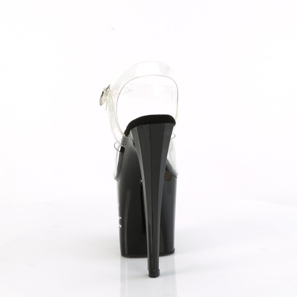 Pleaser ENCHANT-708LT-Pinwhe CLR/BLK-SLV-Glitzer