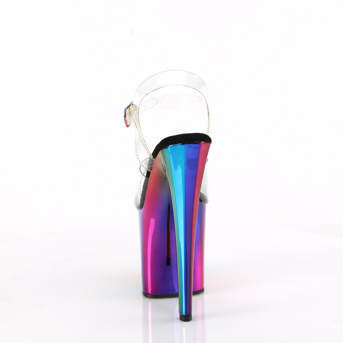 Pleaser ENCHANT-708RC CLR/Rainbow Chrom