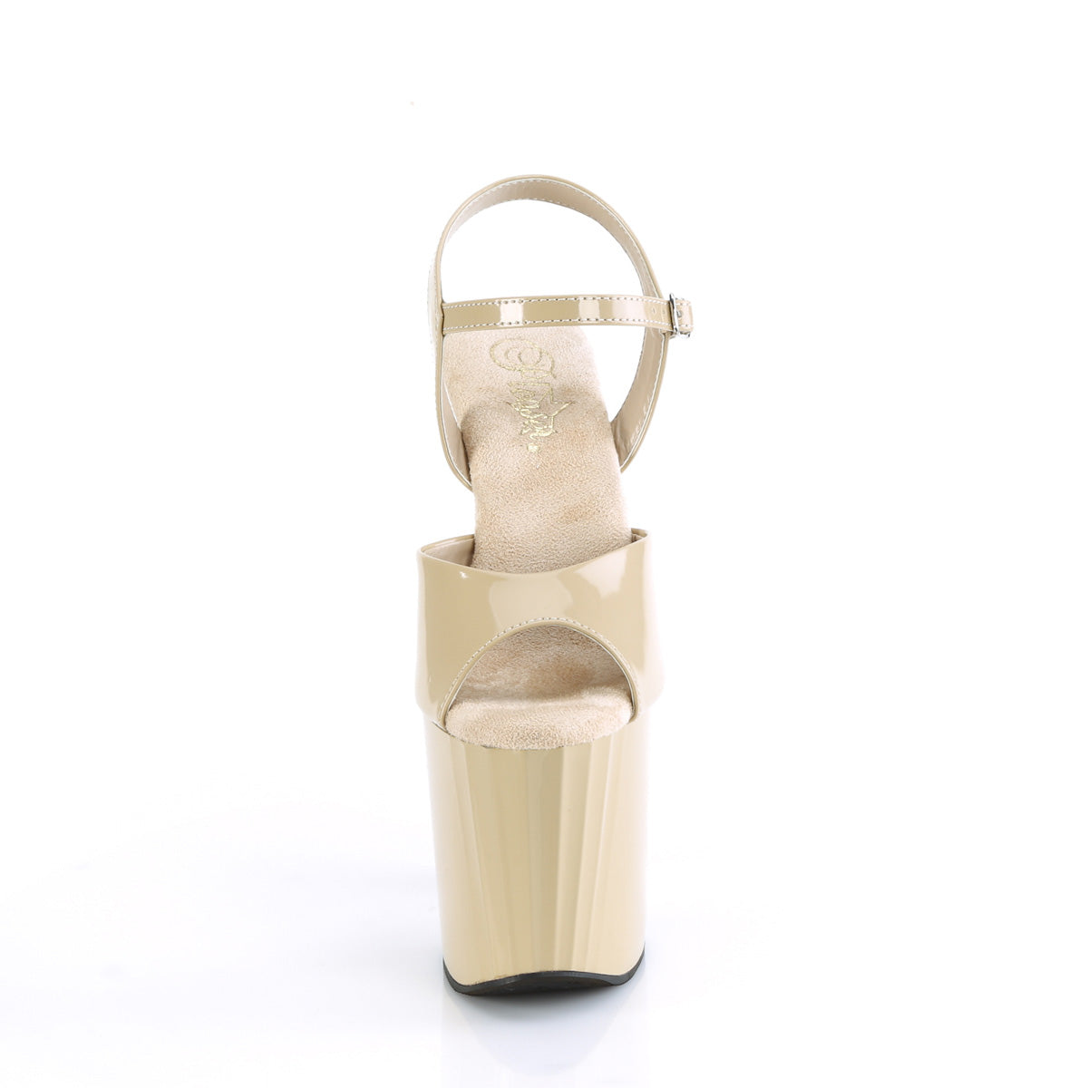 Pleaser ENCHANT-709 Creme Pat/Creme