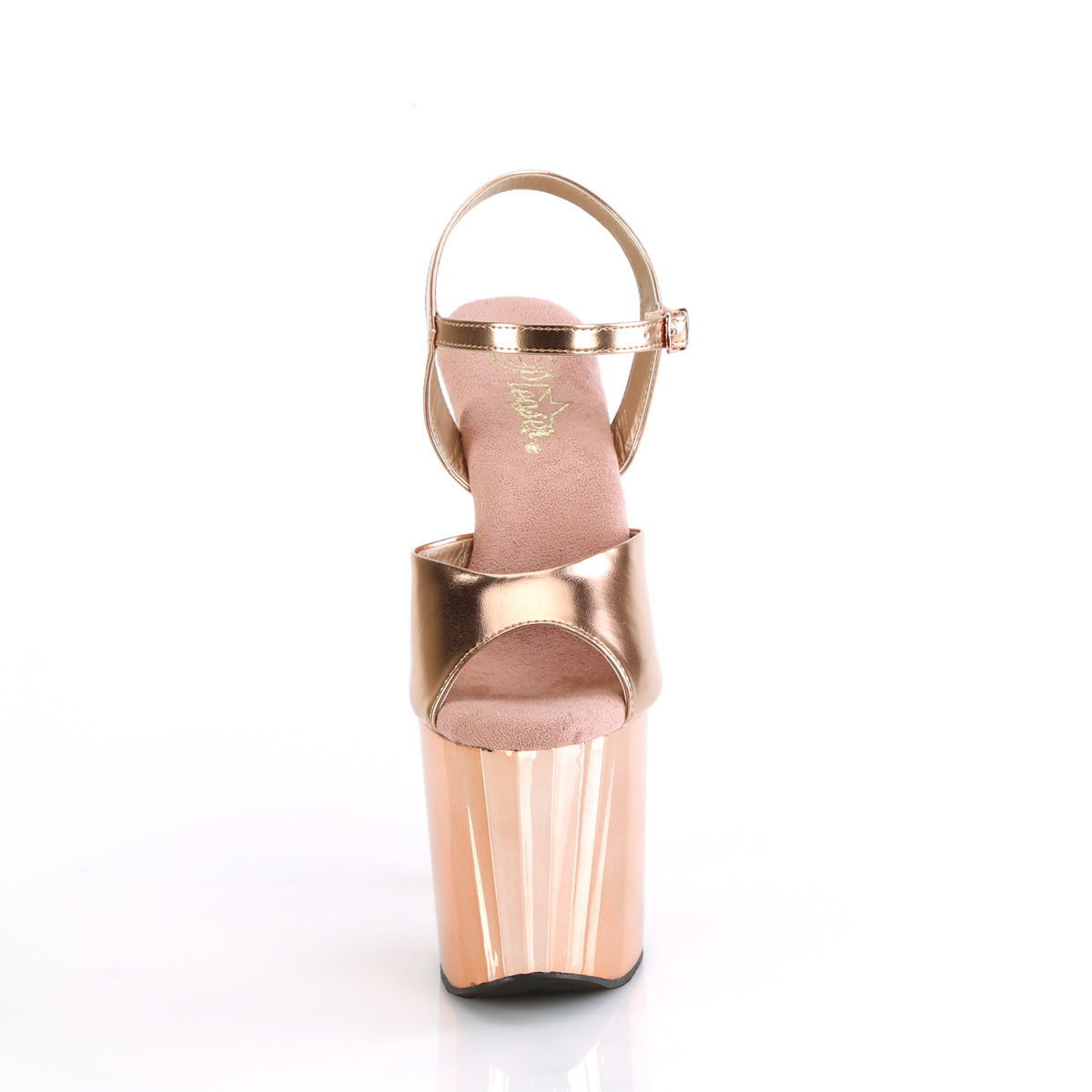 Pleaser ENCHANT-709 Roségold Met. PU/Roségold Chrom