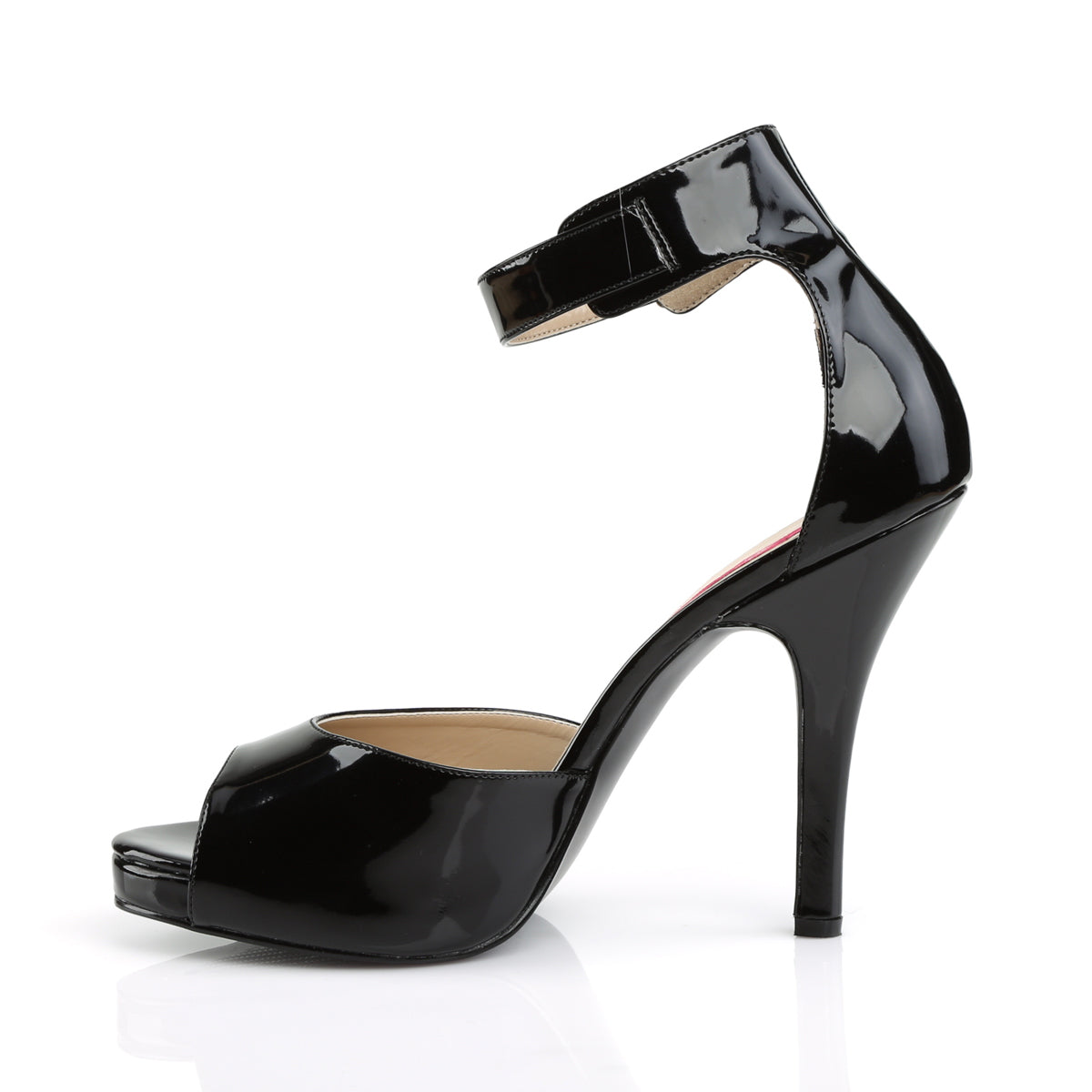 Pleaser Pink Label Frauenpumpen EVE-02 BLK Pat.