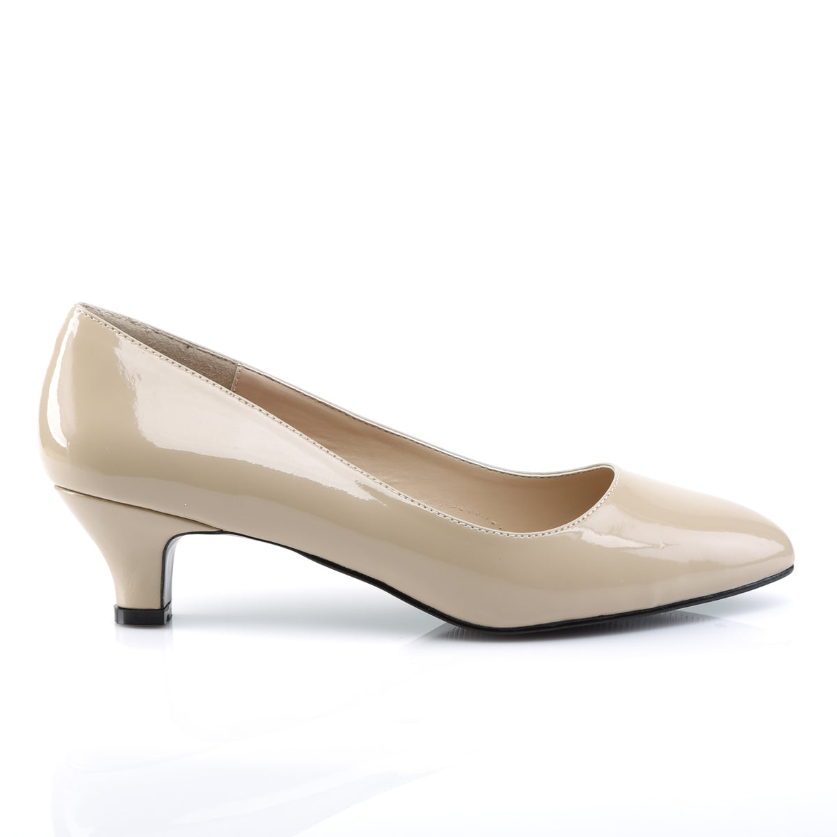 Pleaser Pink Label Frauenpumpen FAB-420 Creme Pat.