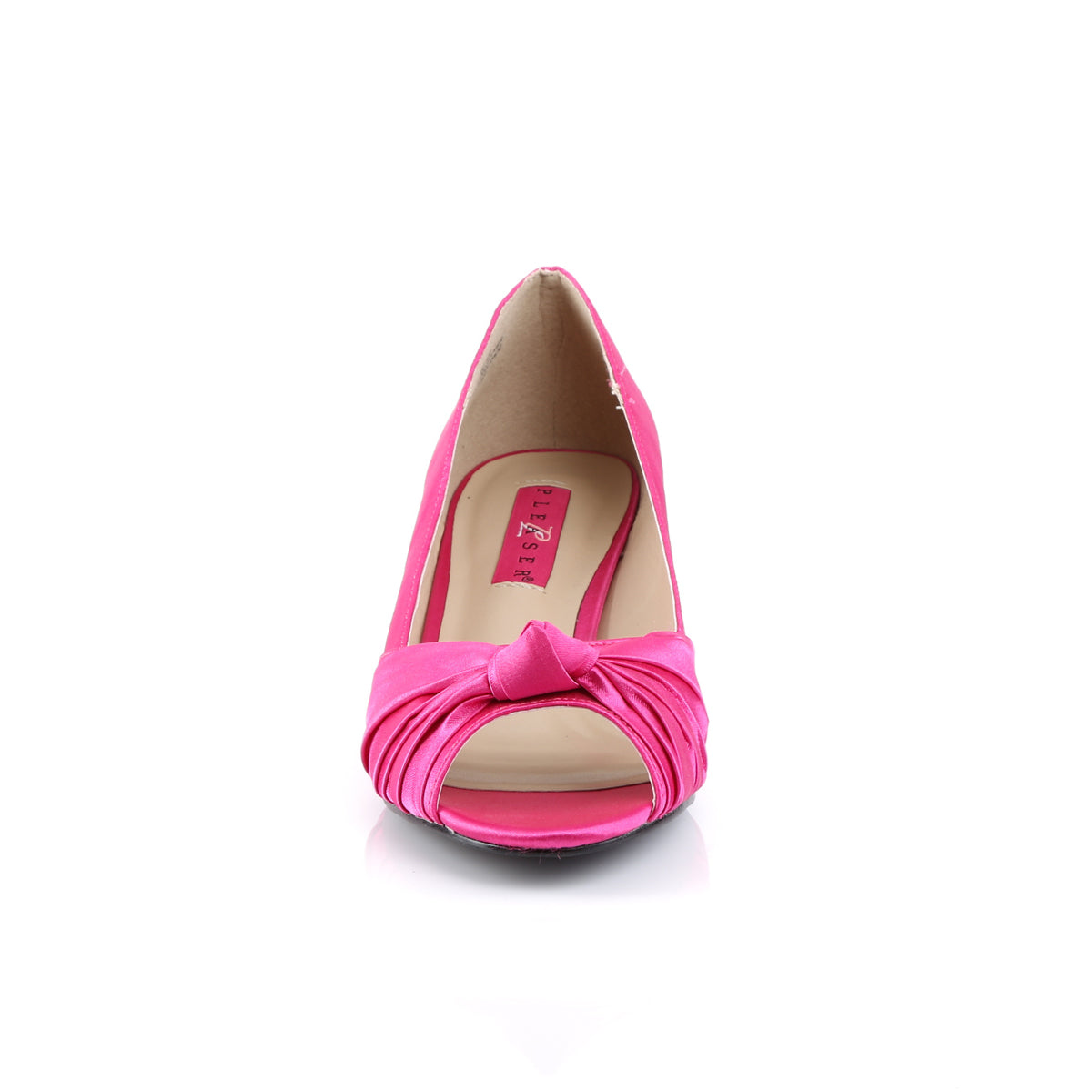 Pleaser Pink Label Frauenpumpen FAB-422 H. Rosa Satin
