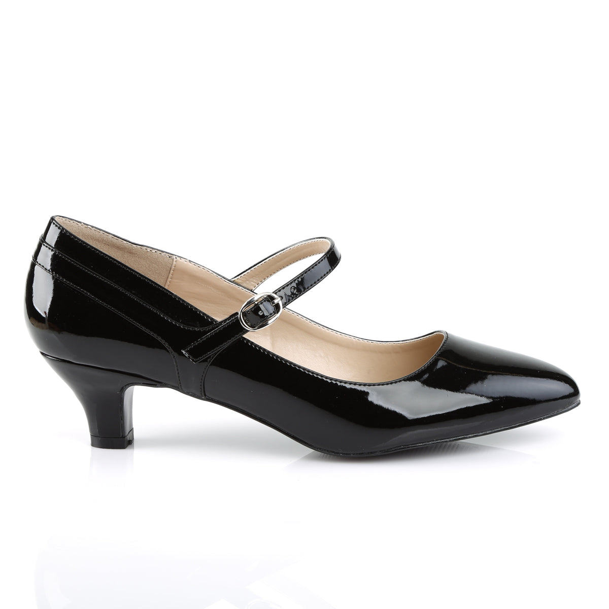 Pleaser Pink Label Frauenpumpen FAB-425 BLK Pat.