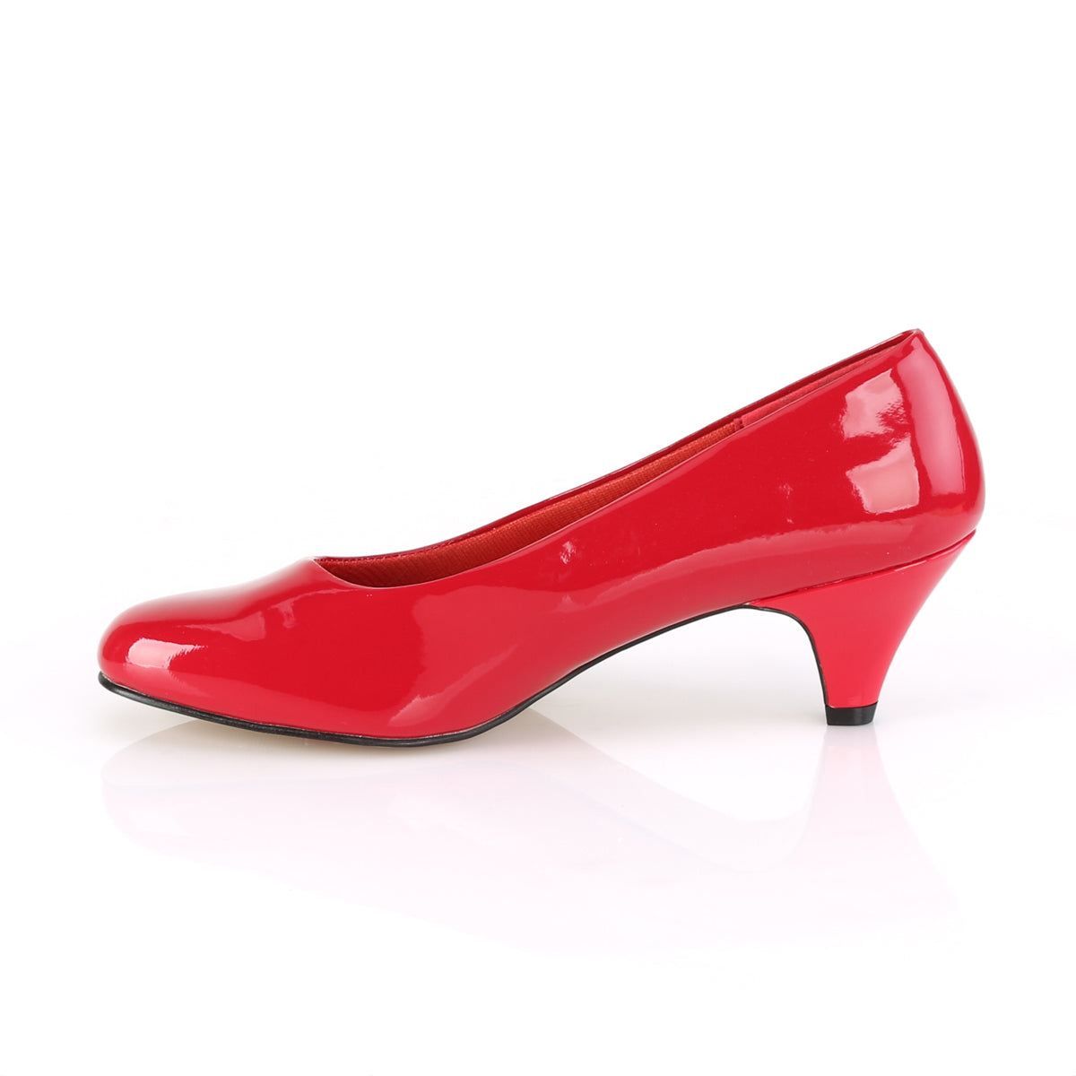 Pleaser Pink Label Frauenpumpen FEFE-01 Red Pat.