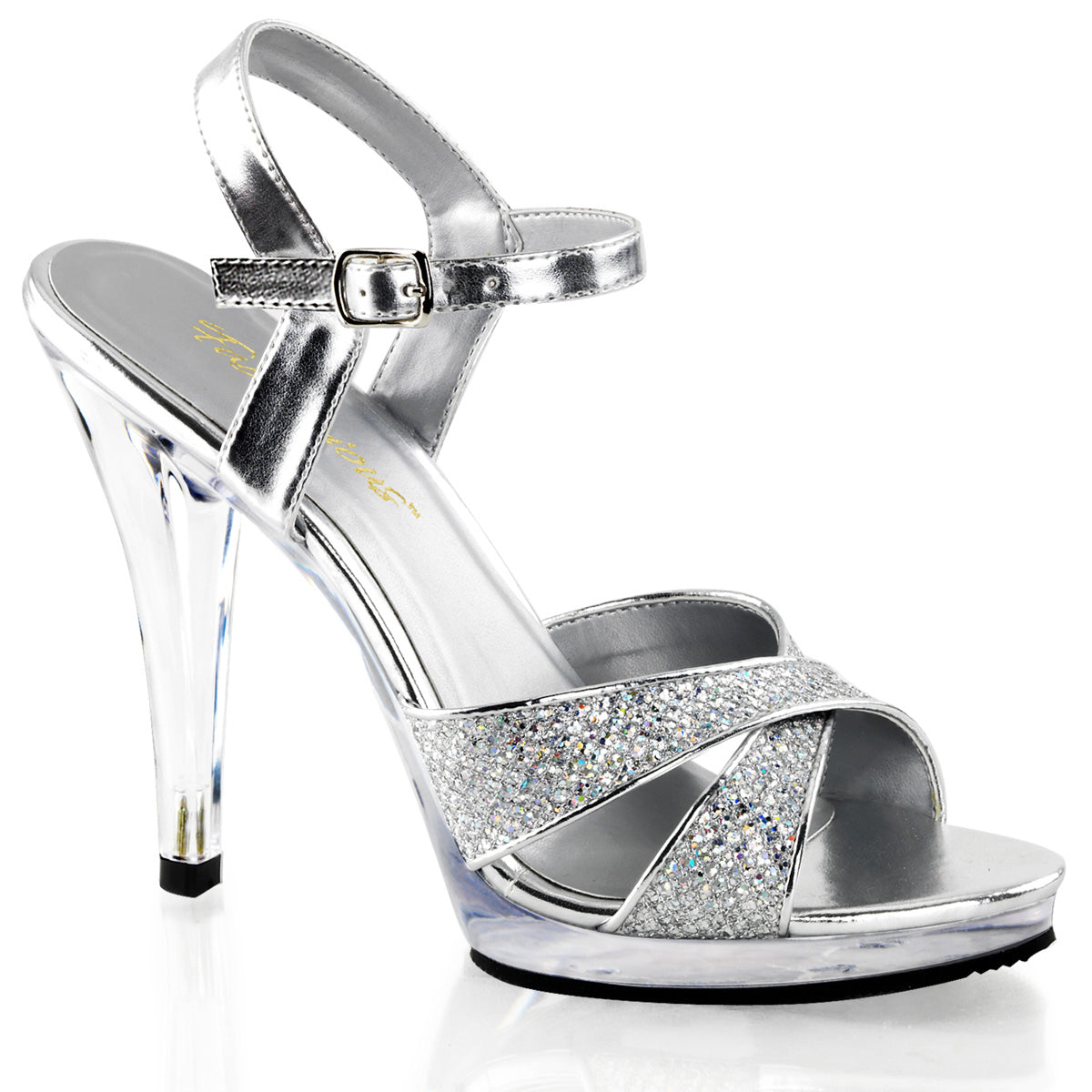 Fabulicious Damen Sandalen FLAIR-419 (g) SLV Multi Glitter / CLR