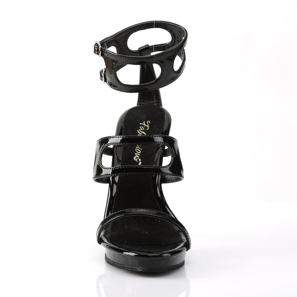 Fabulicious Womens Sandals FLAIR-458 Blk/Blk